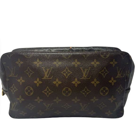 SOLF Louis Vuitton Trousse 28 Monogram Toiletry Pouch - Picture 1 of 14